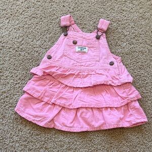 OshKosh Pink Ruffled Baby Dress